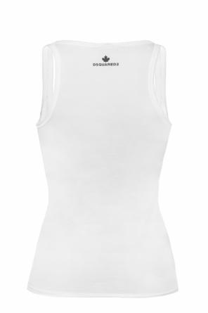 Top z okrągłym dekoltem, zdjęcie 2 Top z okrągłym dekoltem od Dsquared2